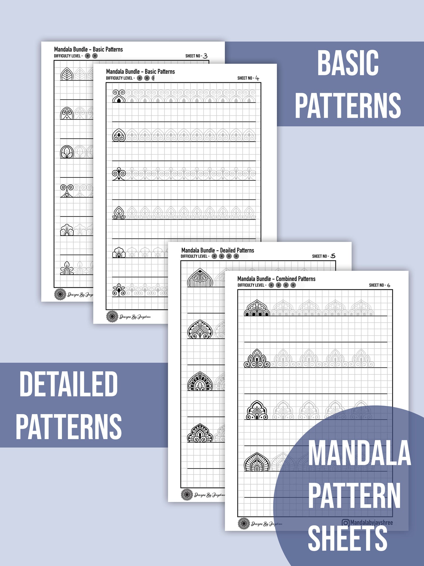 Mandala Practice Bundle - For Beginners
