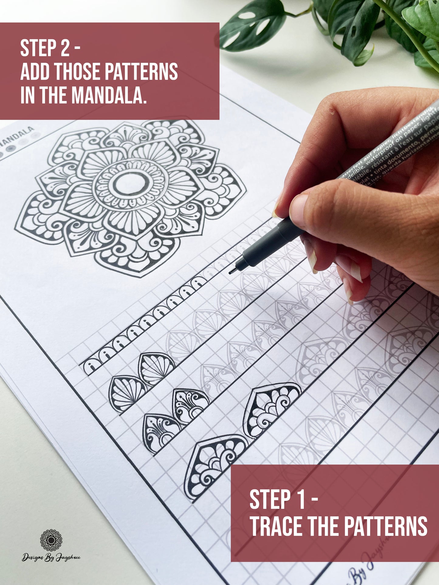 Mandala Pattern Sheets With Mandala Template Mandala Practice Sheets