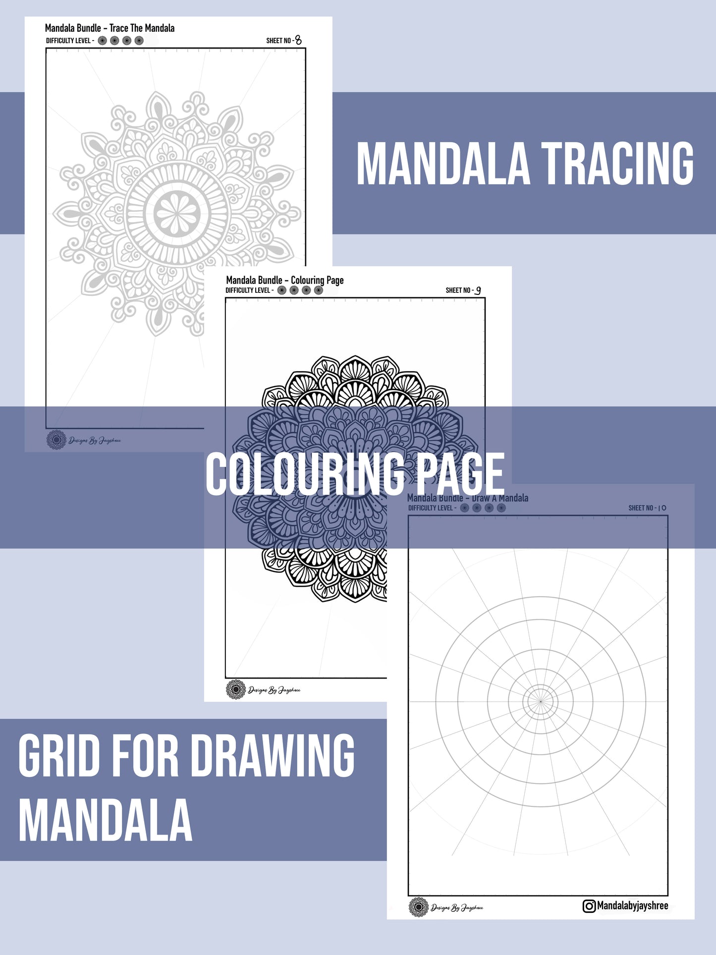 Mandala Practice Bundle - For Beginners