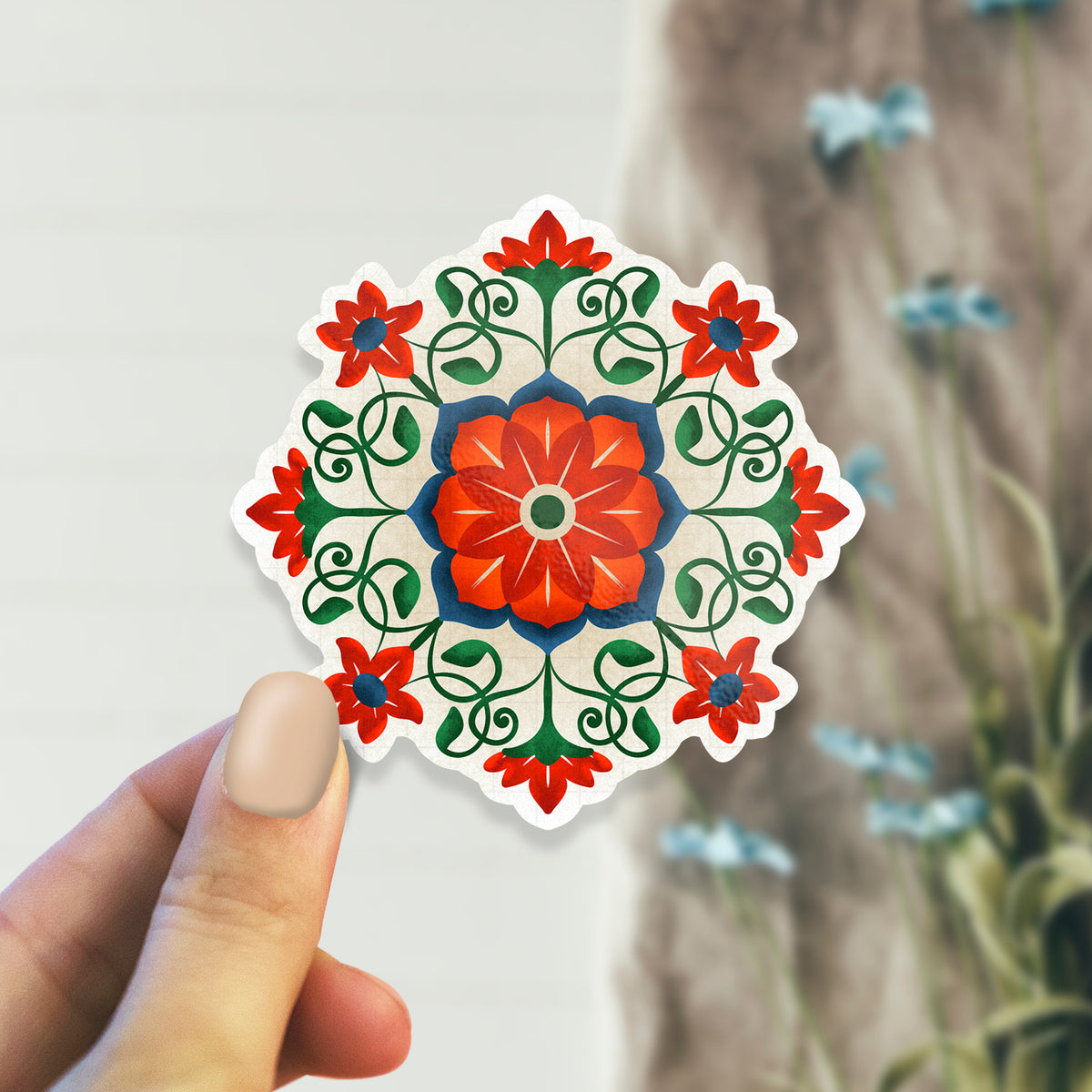 The Flower Of Life - Laptop / Mobile Sticker