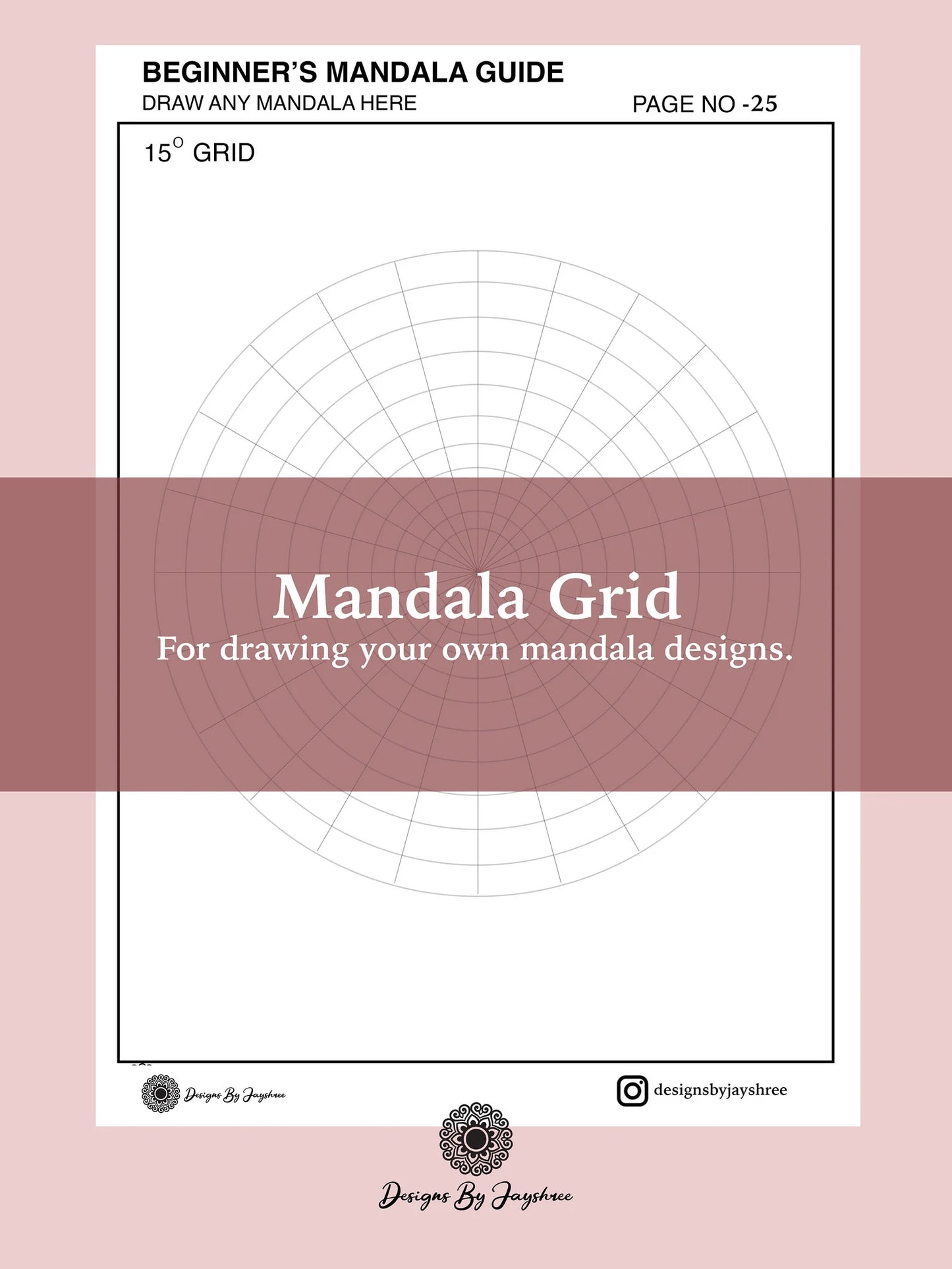 Beginner's Mandala Guide #1 - Complete Mandala Guide