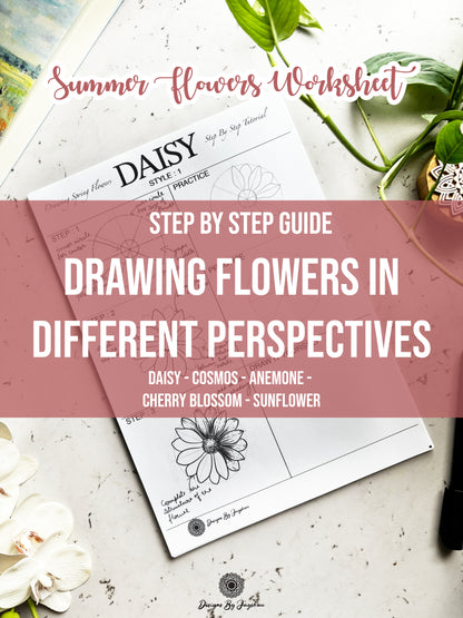 Flowers Made Easy - Beginners Guide On Drawing Flowers