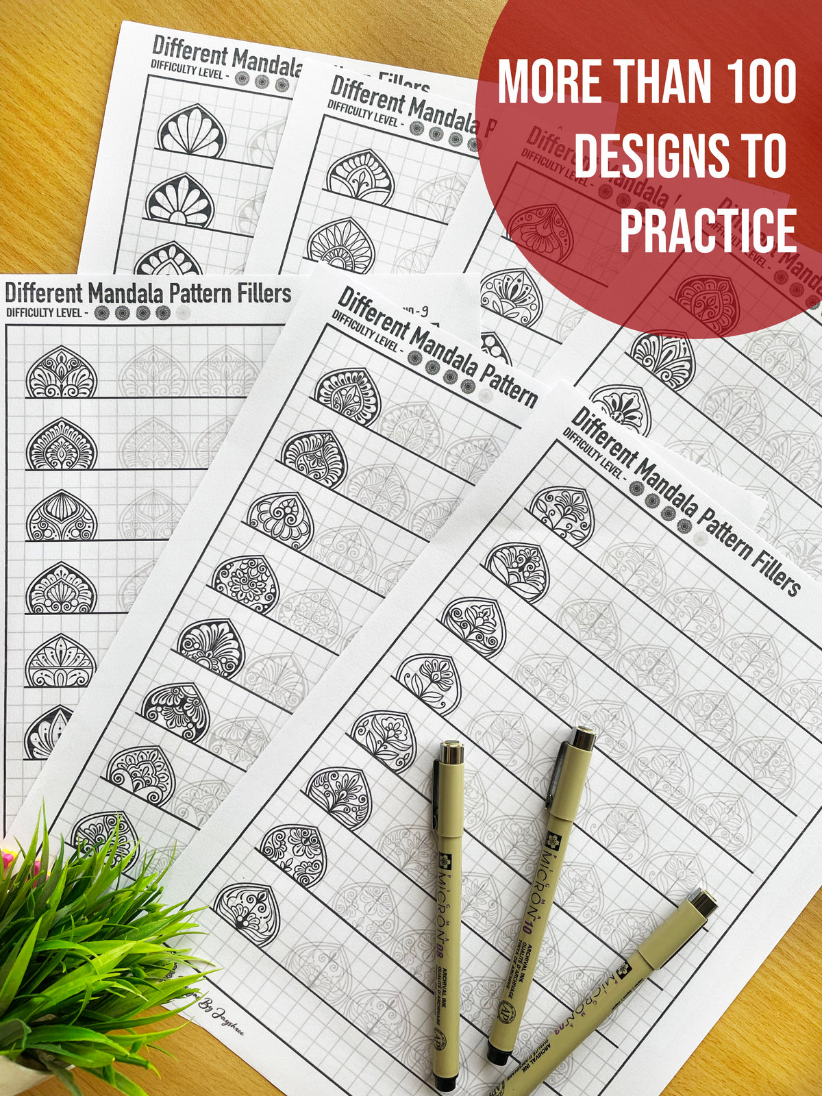 100+ Detailed Mandala Pattern Fillers