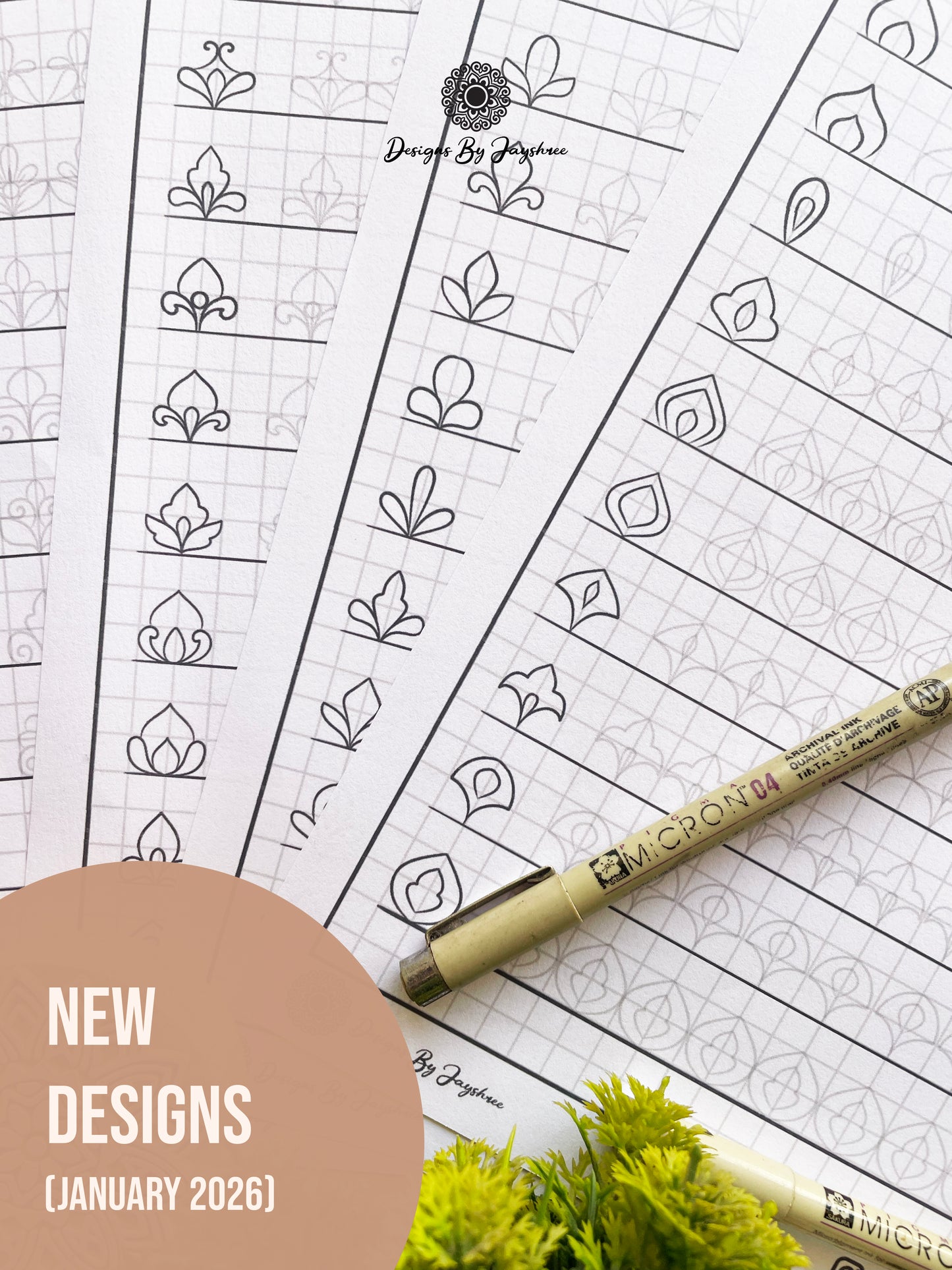 55 Beginners Mandala Patterns - Easy Mandala Pattern Tracing Sheets