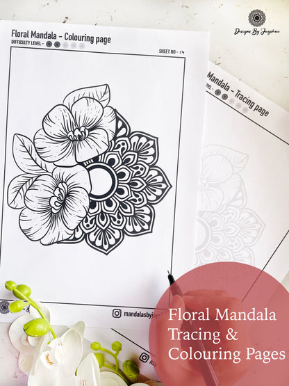 Floral Mandala Complete Guide - Beginner Friendly