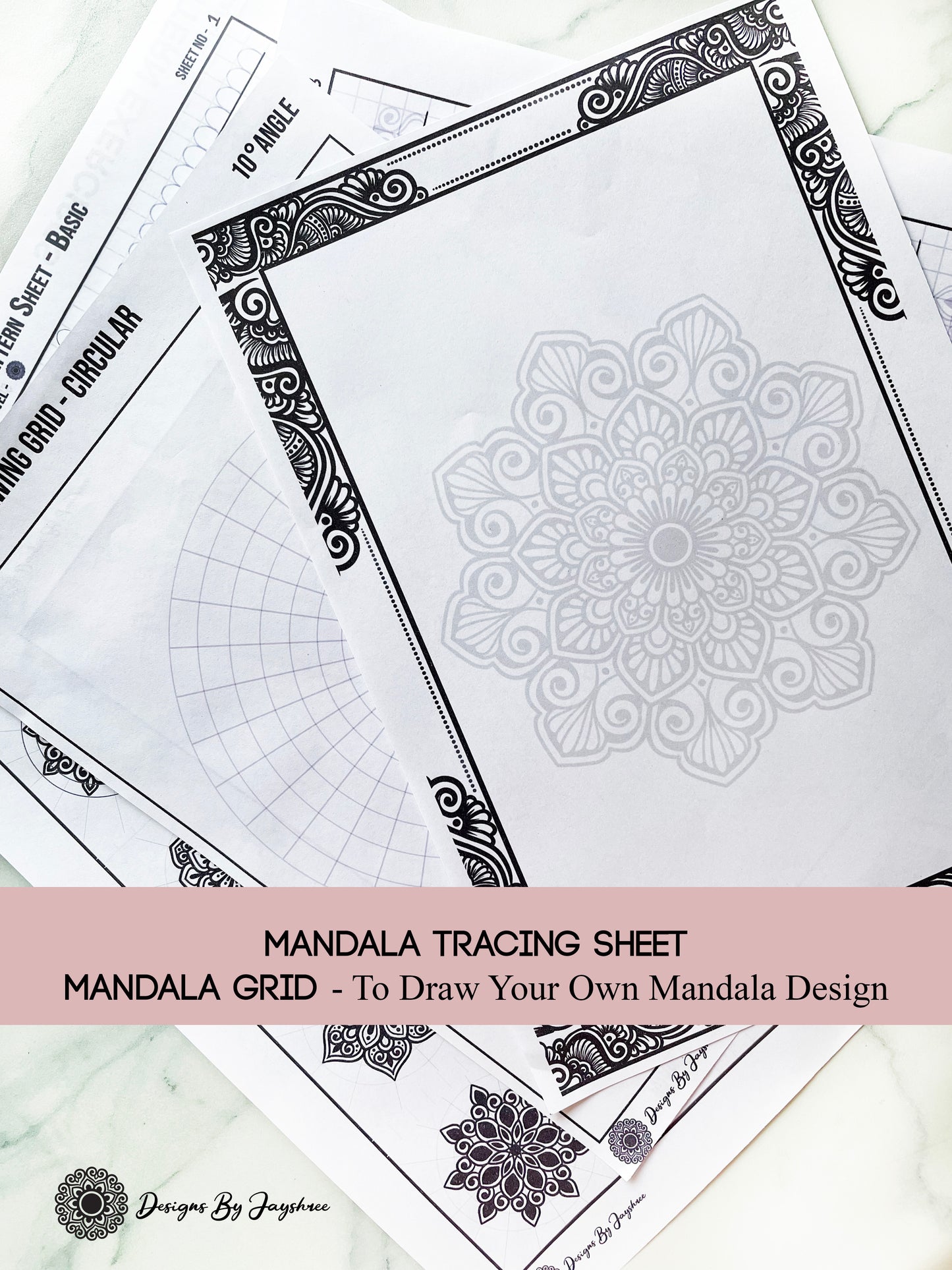 Mandala Learning Bundle - beginner Friendly - Set Of 5