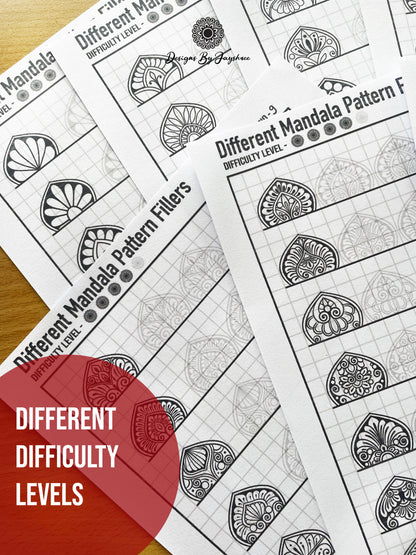 100+ Detailed Mandala Pattern Fillers