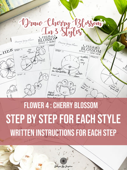 Flowers Made Easy - Beginners Guide On Drawing Flowers