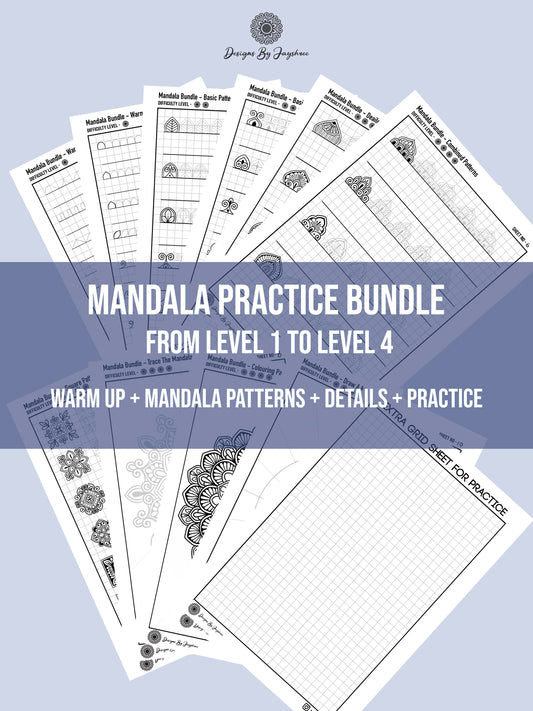 Mandala Practice Bundle - For Beginners