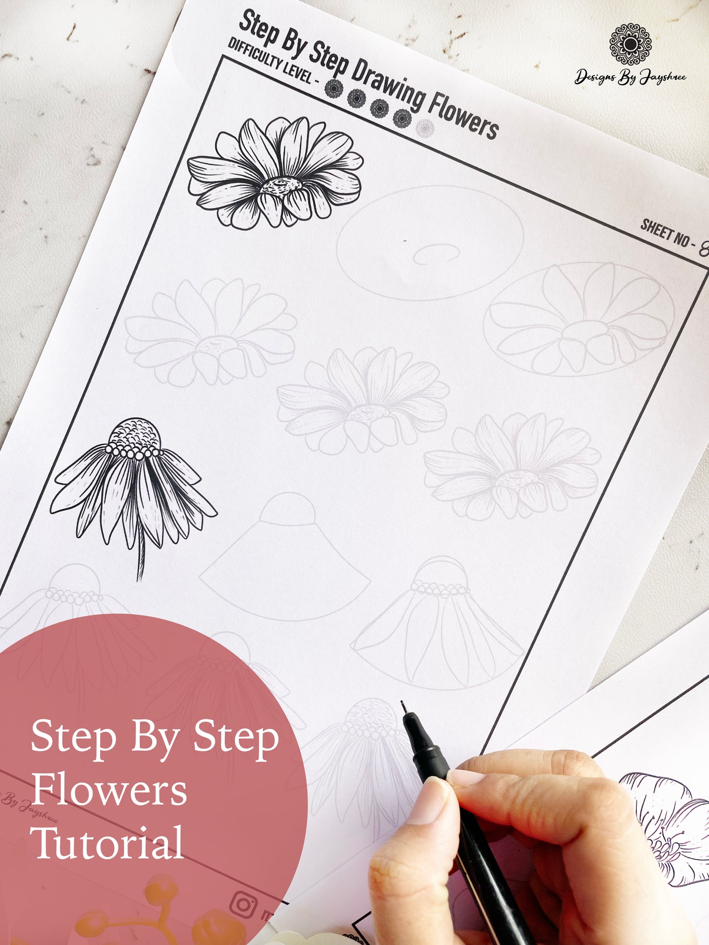 Floral Mandala Complete Guide - Beginner Friendly