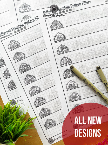 100+ Detailed Mandala Pattern Fillers