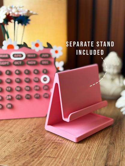 Forever In Bloom - Perpetual Desk Calendar