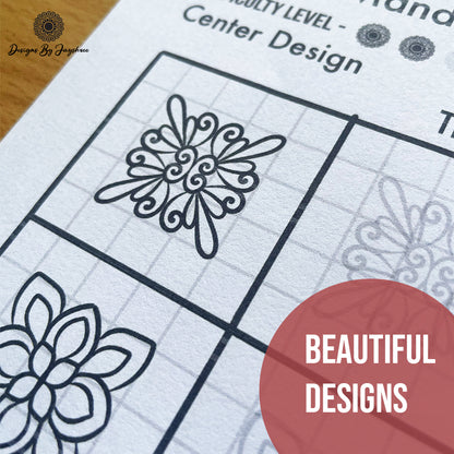 Mini Square Mandala Patterns- 25 designs