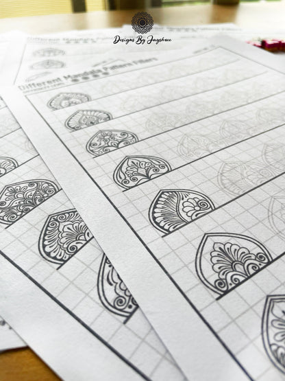 100+ Detailed Mandala Pattern Fillers
