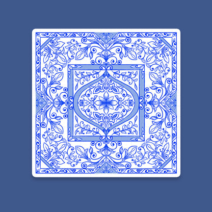 Almafi Tile - Laptop / Mobile Sticker