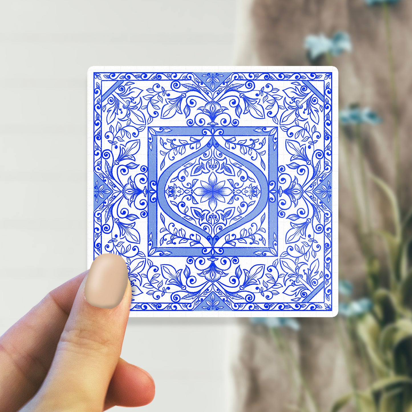 Almafi Tile - Laptop / Mobile Sticker