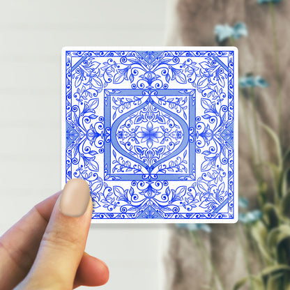 Almafi Tile - Laptop / Mobile Sticker