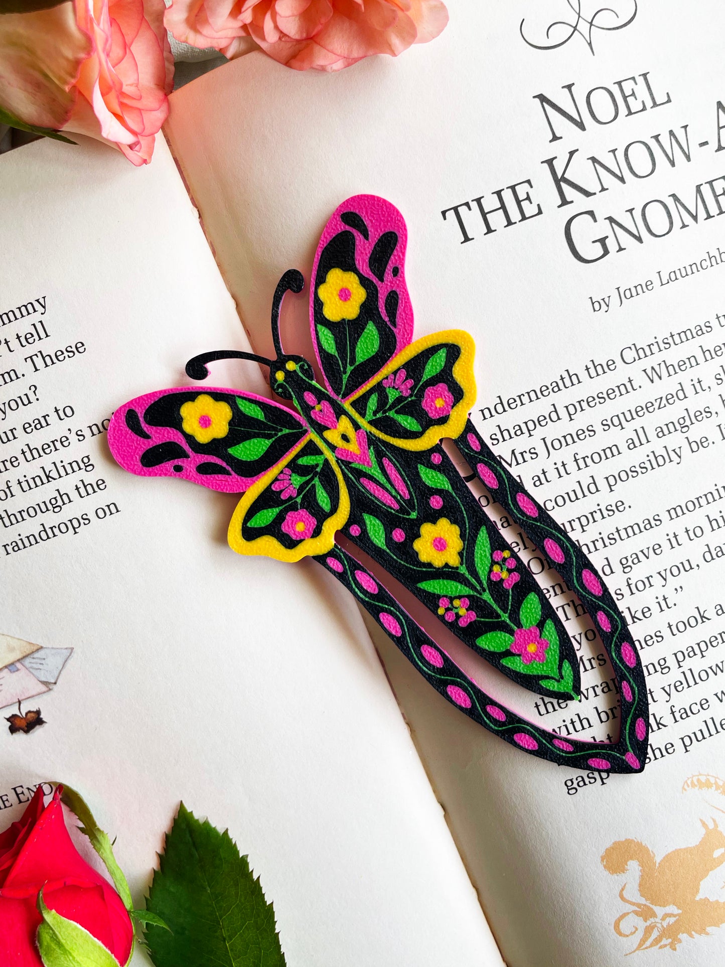 The Flutter Love - Aesthetic Butterfly Bookmark