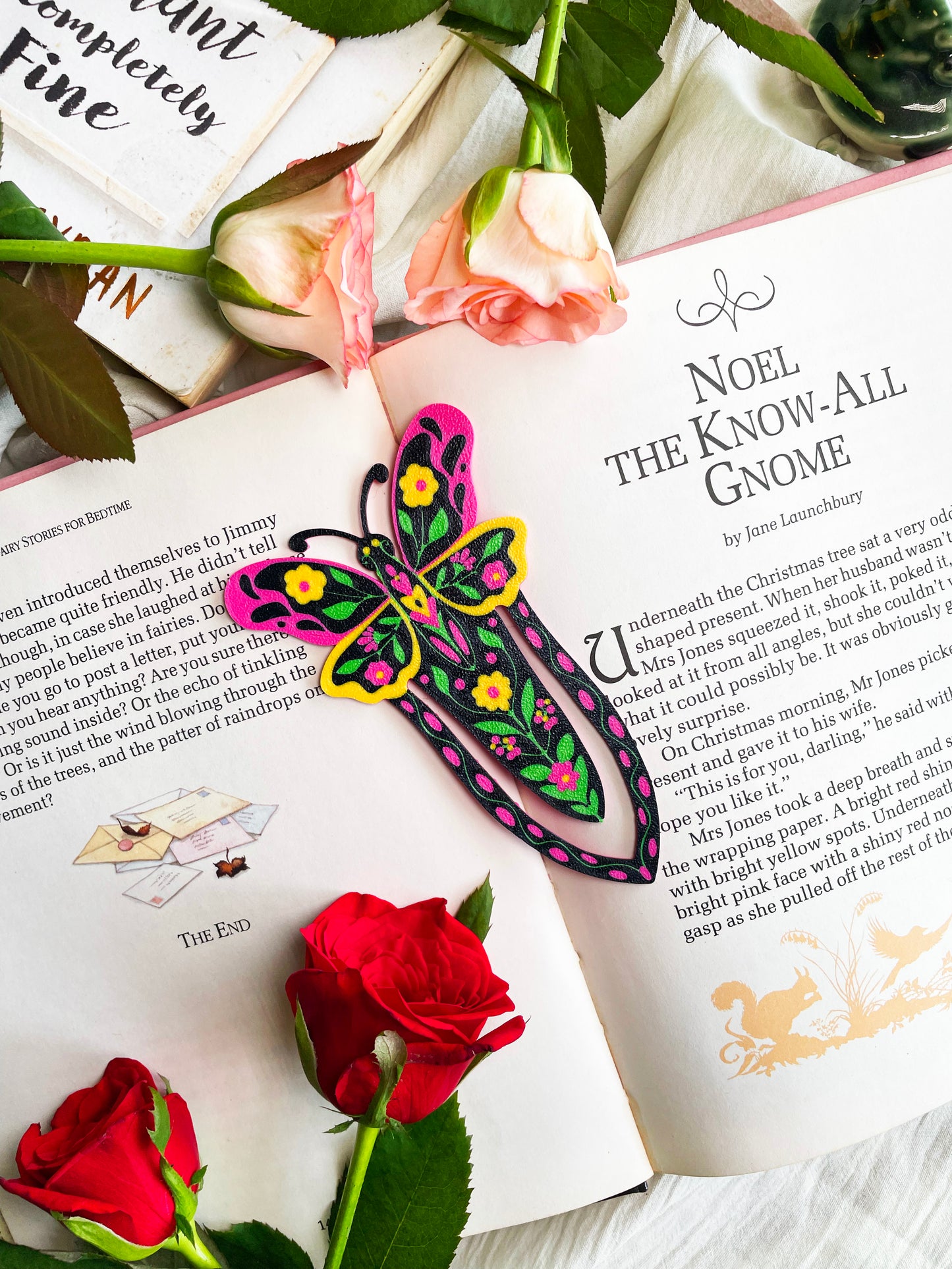 The Garden Butterflies Bundle - Aesthetic Butterfly Bookmarks Set of 3