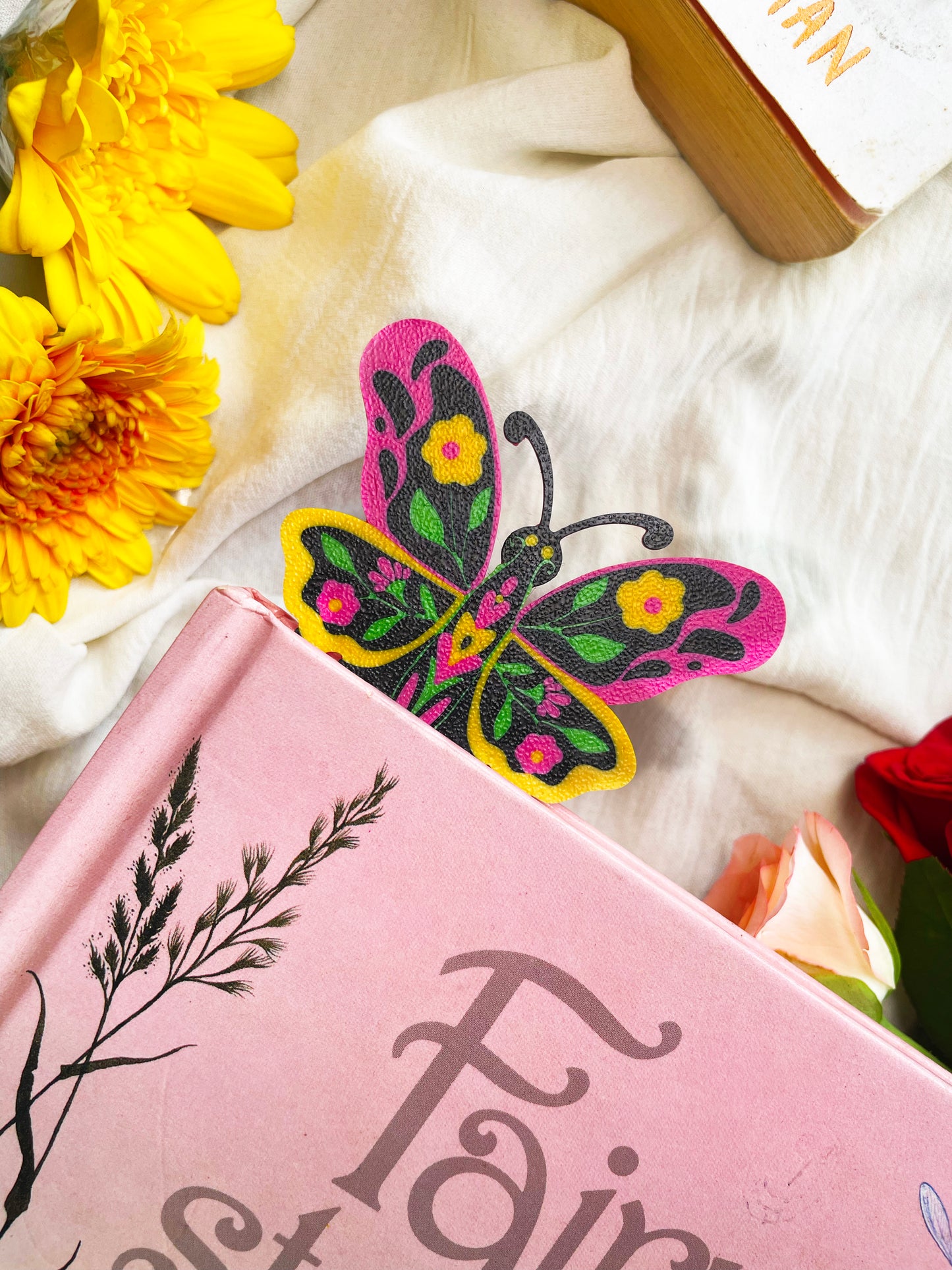 The Flutter Love - Aesthetic Butterfly Bookmark