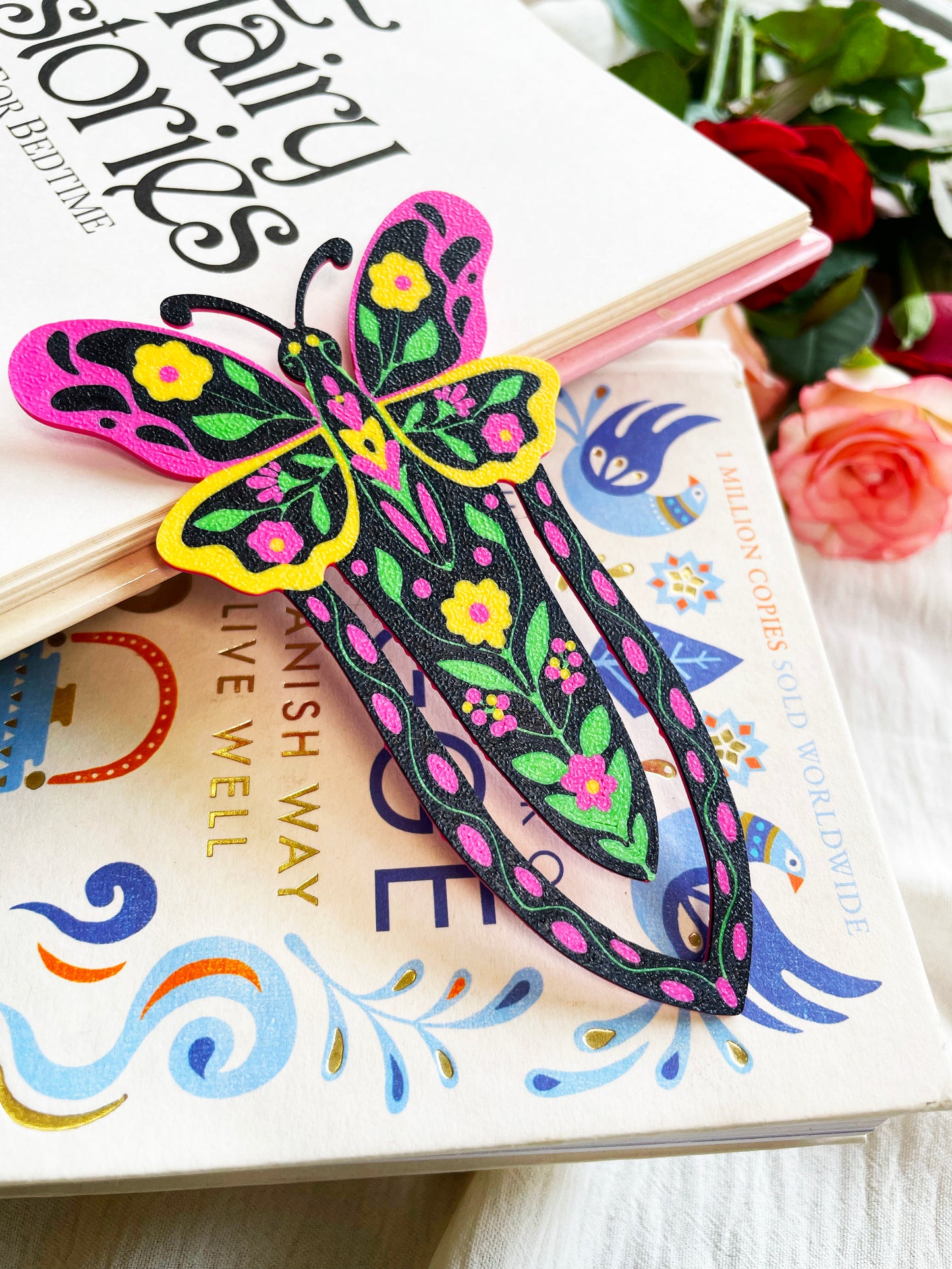 The Flutter Love - Aesthetic Butterfly Bookmark
