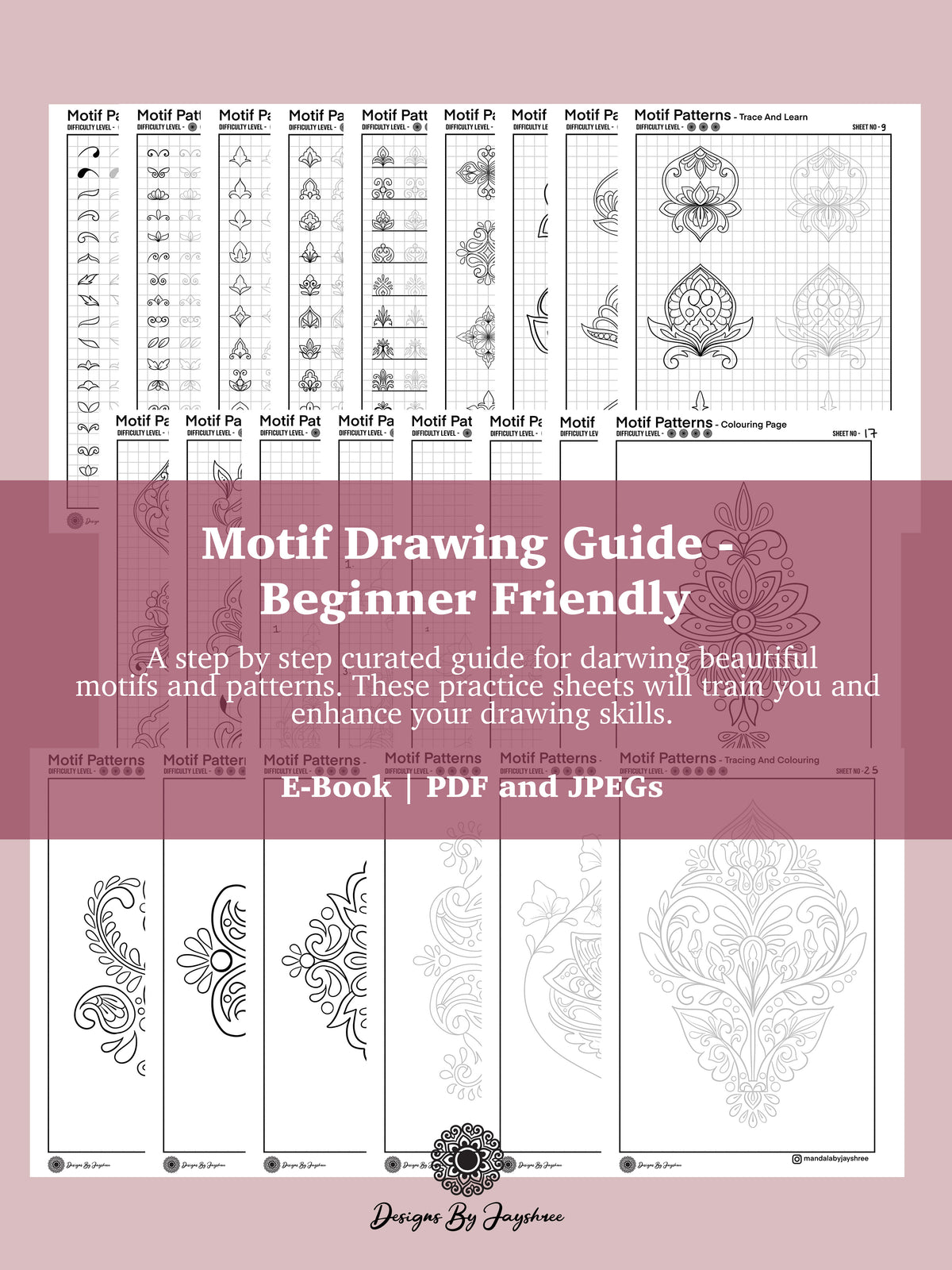 Motif Drawing Complete Guide - Beginner Friendly – Designs By Jayshree