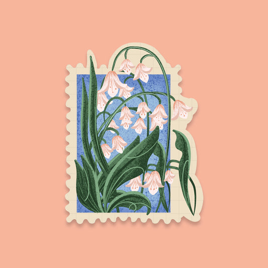 Lilly Stamp - Laptop / Mobile Sticker