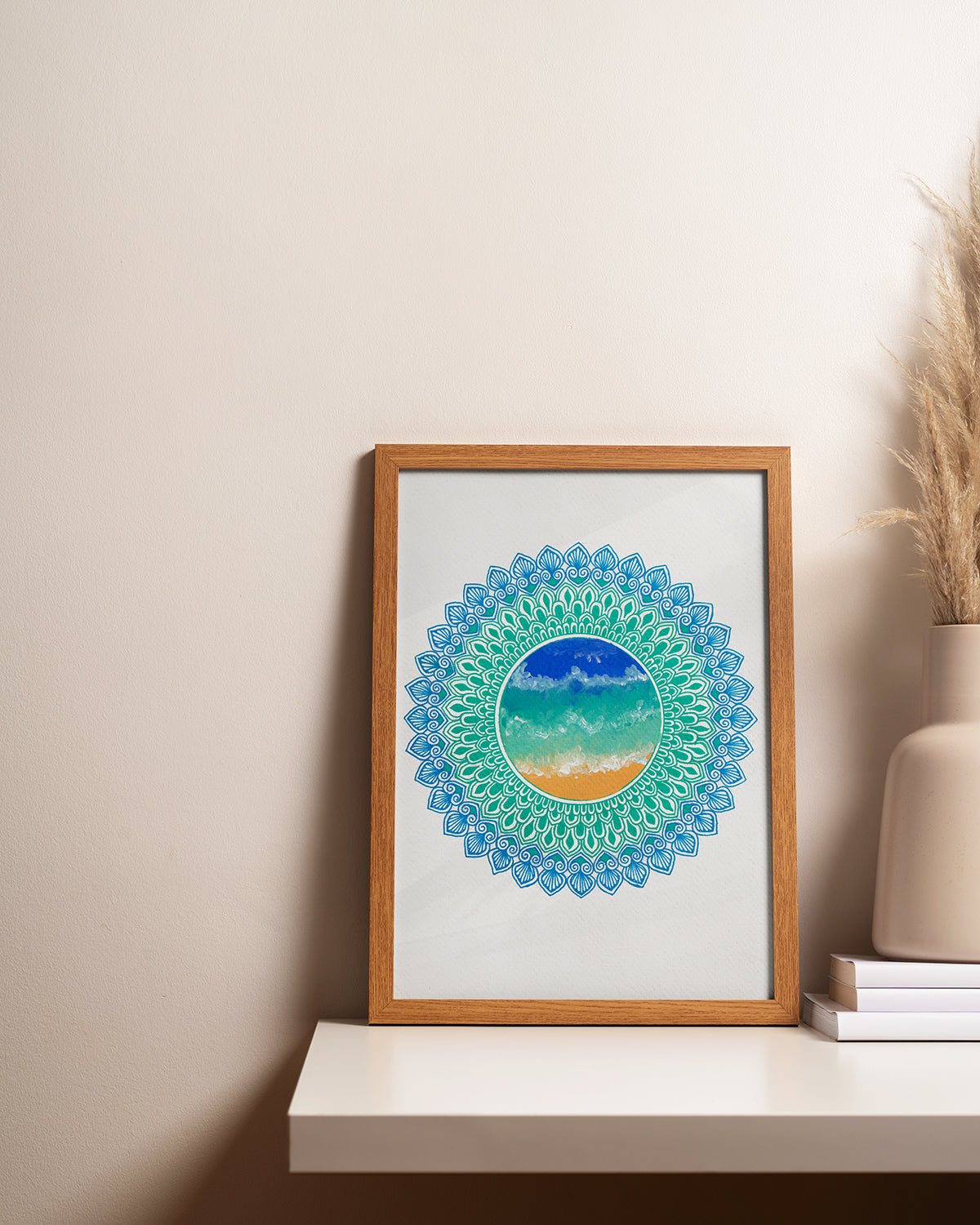 Ocean Mandala - Signed Art Print / Poster