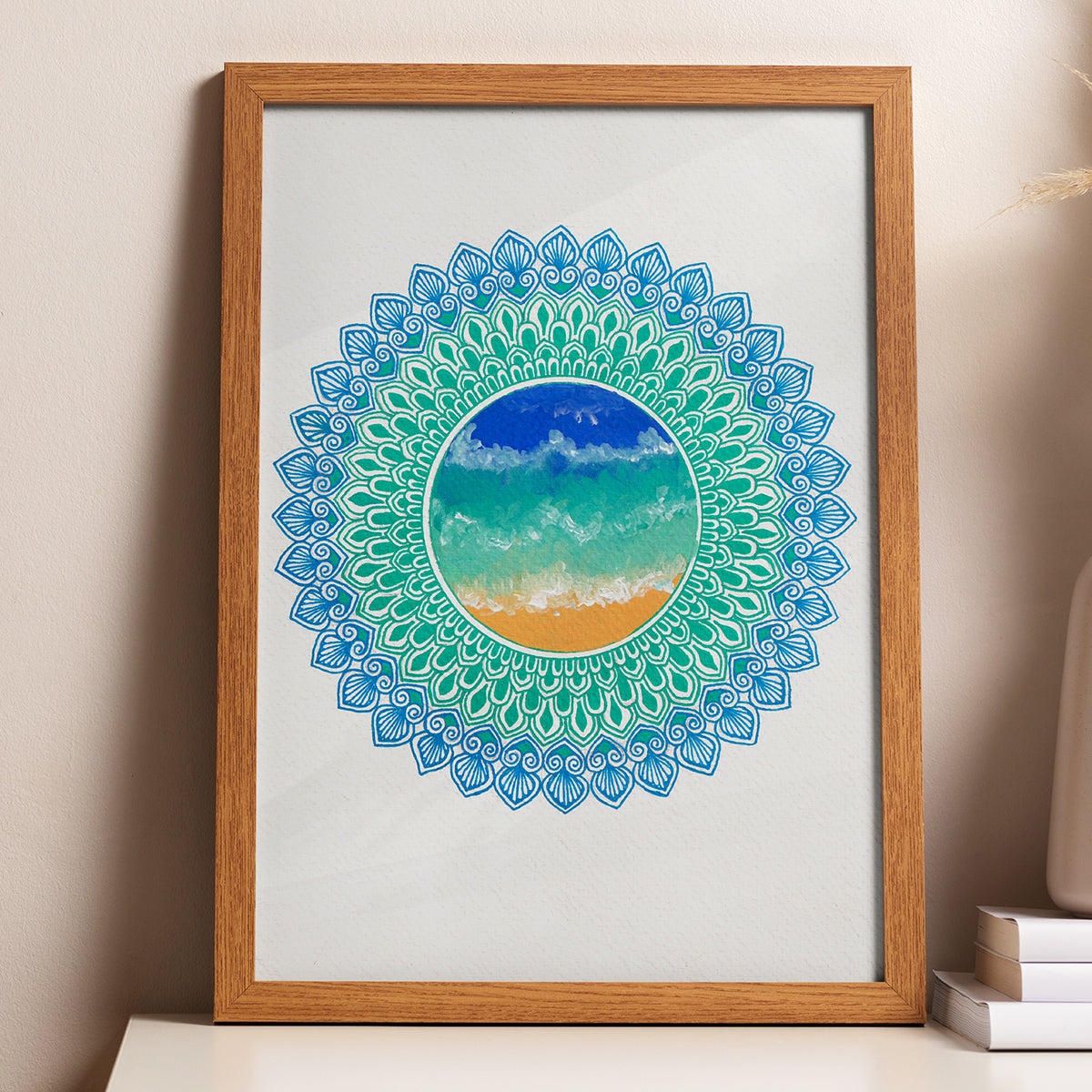 Ocean Mandala - Signed Art Print / Poster