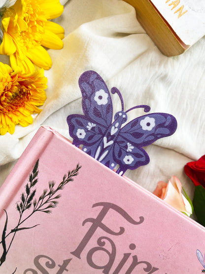 The Garden Dancer - Aesthetic Butterfly Bookmark