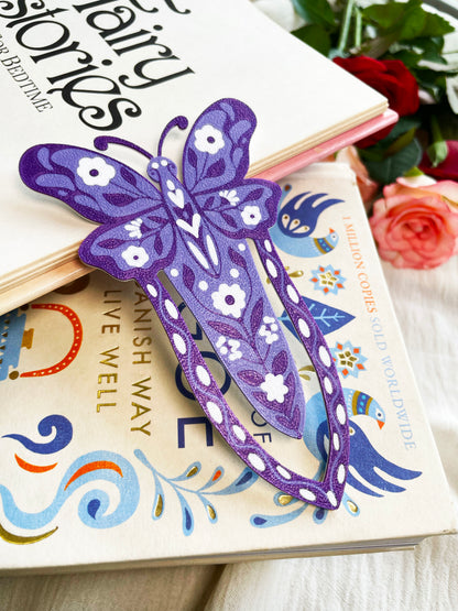 The Garden Dancer - Aesthetic Butterfly Bookmark