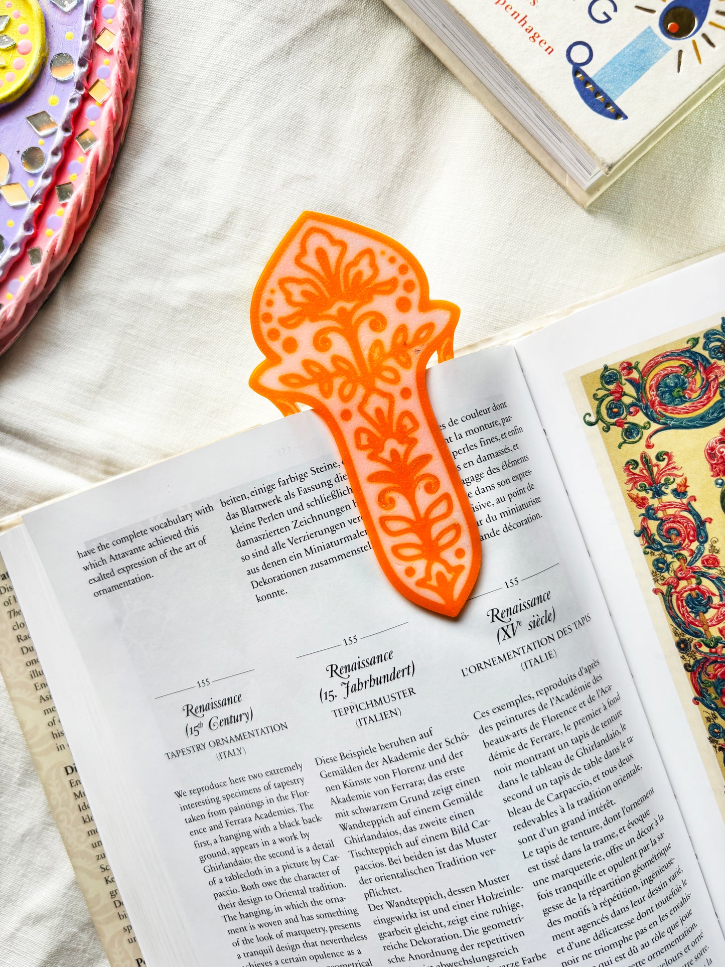 Tangerine Dream - Aesthetic Motif Bookmark