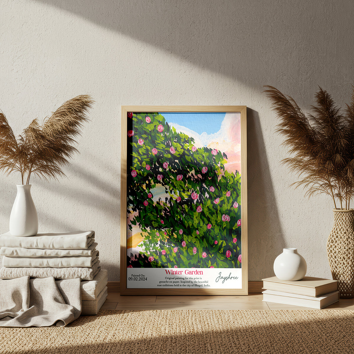 The Winter Garden - Signed Art Print / Poster