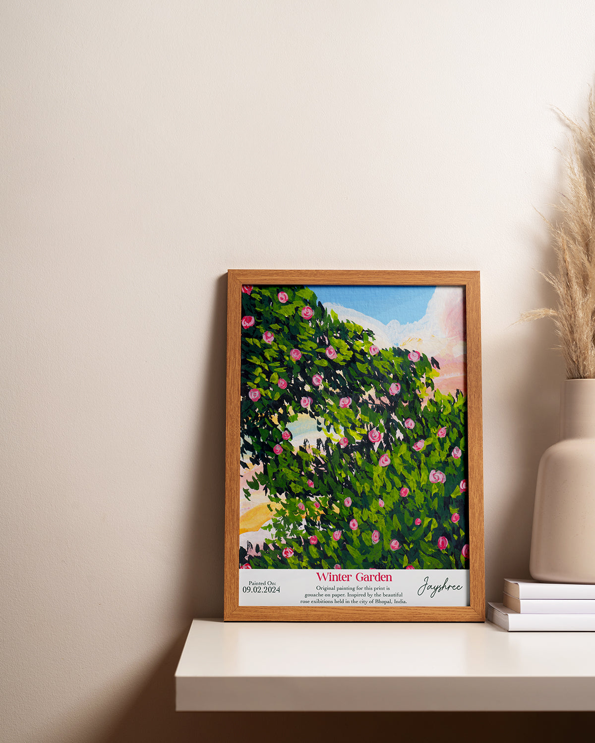 The Winter Garden - Signed Art Print / Poster