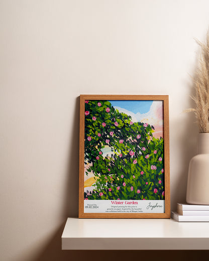 The Winter Garden - Signed Art Print / Poster