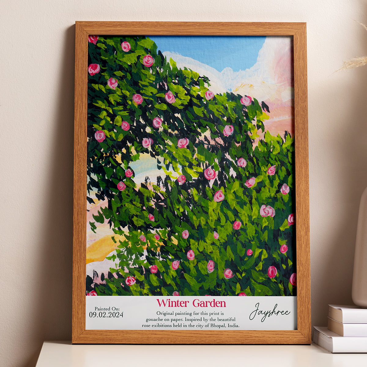 The Winter Garden - Signed Art Print / Poster