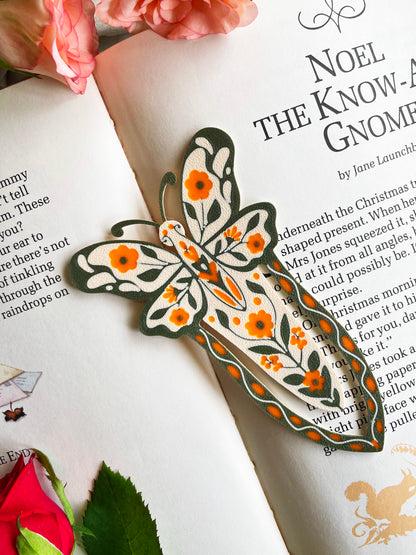 Inflorescence - Aesthetic Butterfly Bookmark