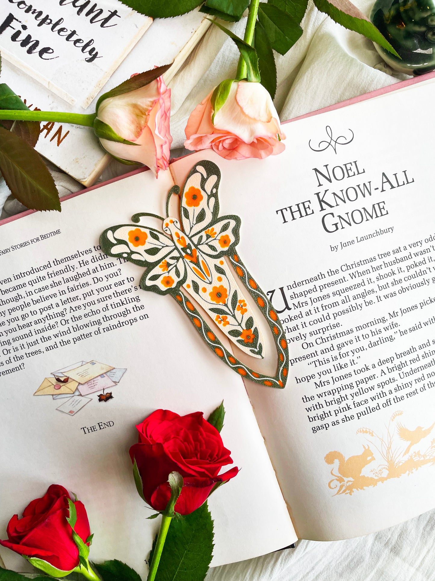 Inflorescence - Aesthetic Butterfly Bookmark