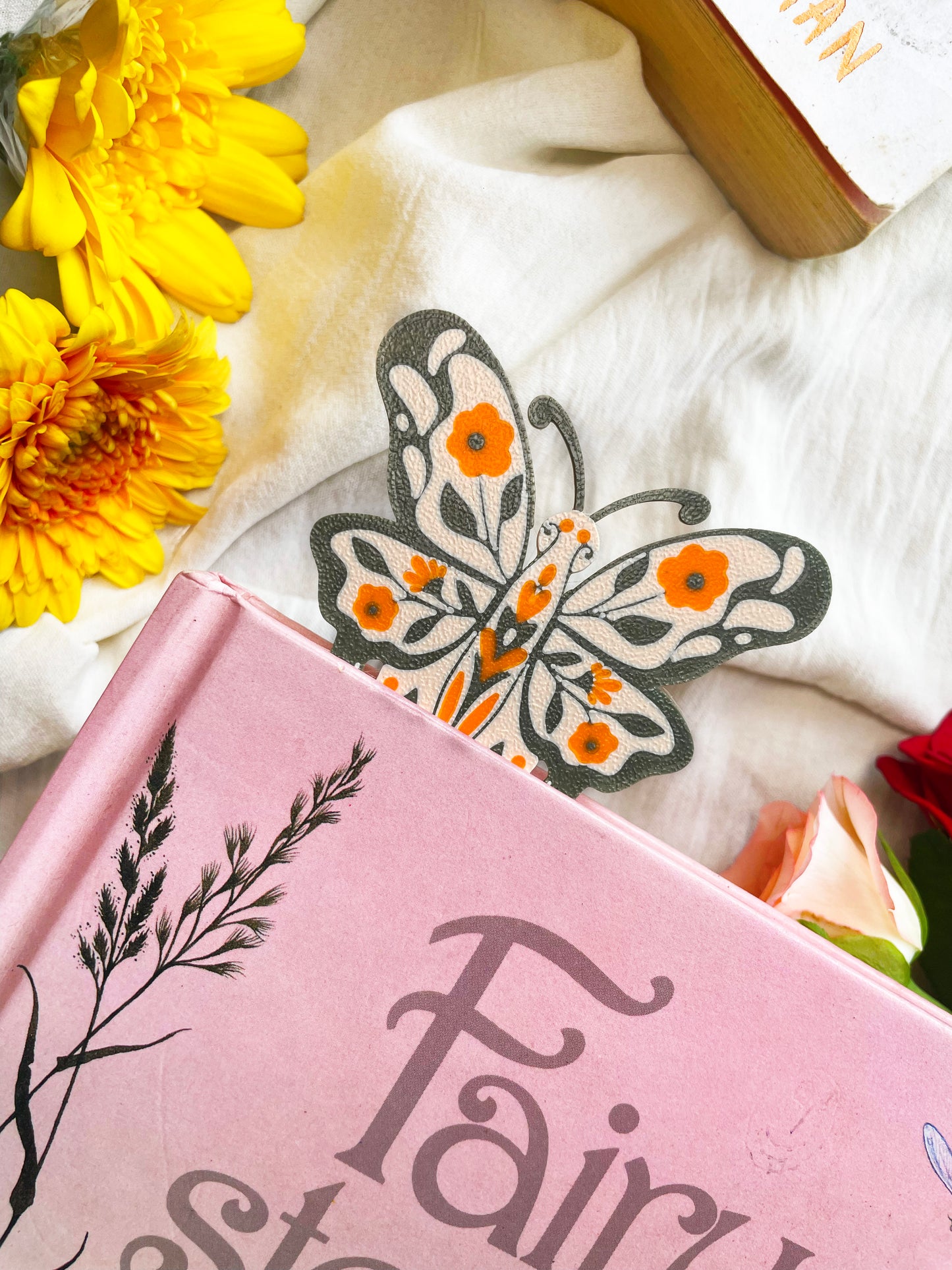 Inflorescence - Aesthetic Butterfly Bookmark