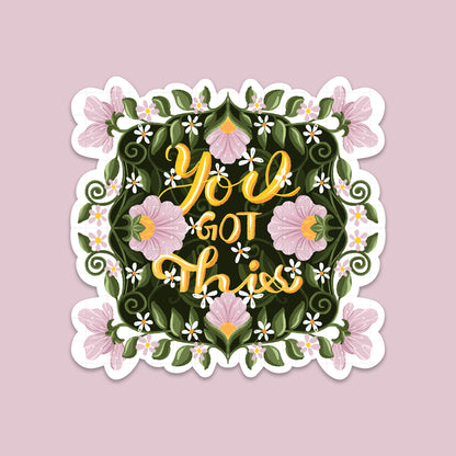 You Got This - Laptop / Mobile Sticker