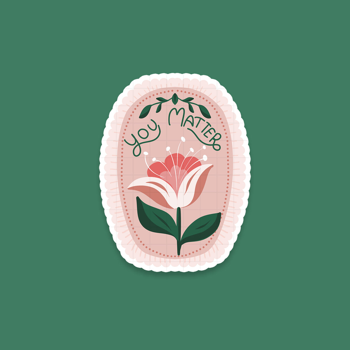 You Matter - Laptop / Mobile Sticker