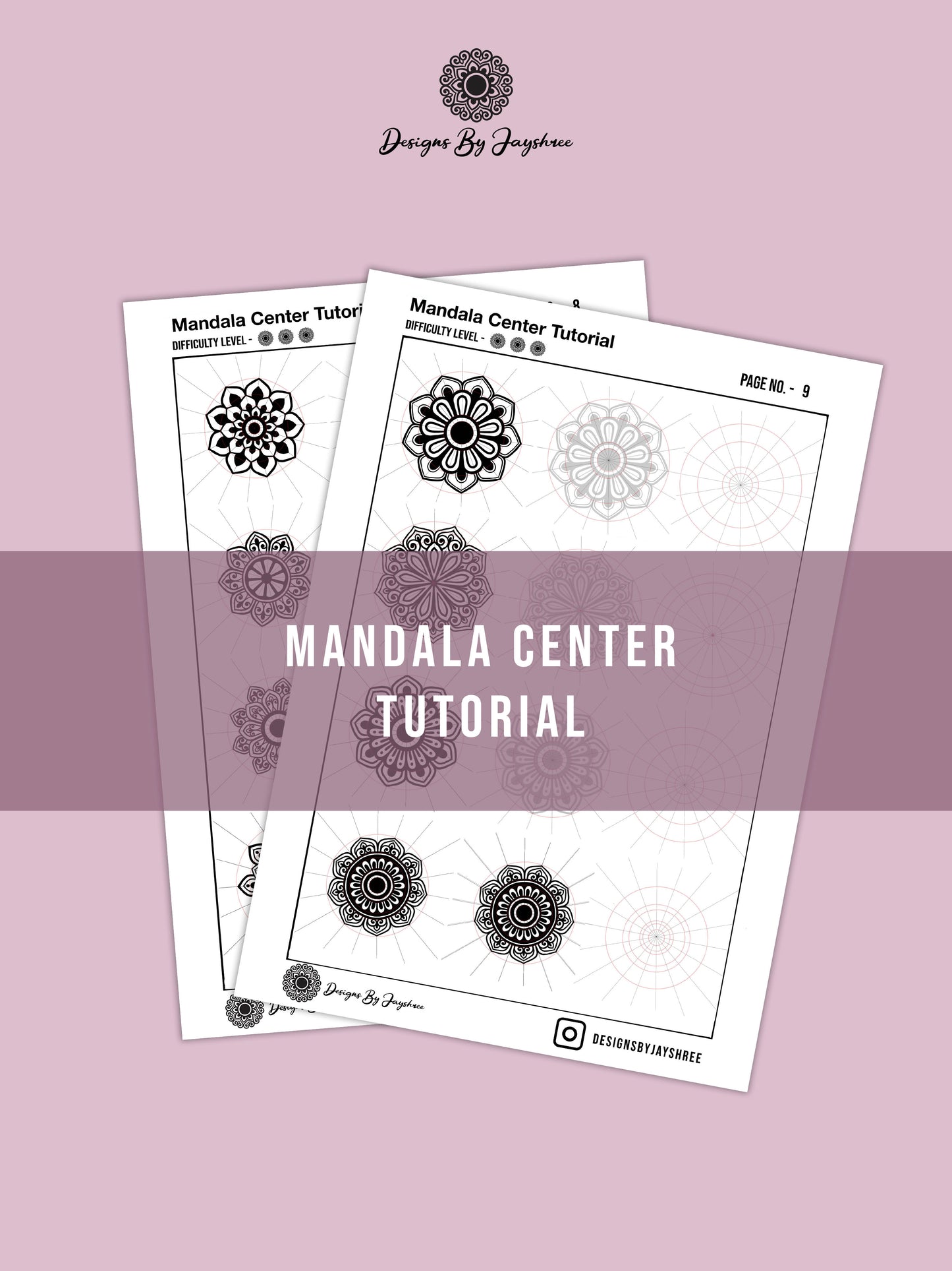 Mandala Complete Beginner Drawing Guide - For Beginners & Artists